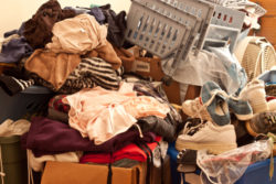 Messy room inspires urge to purge