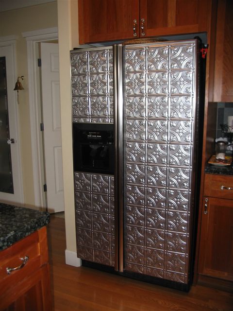 Before and After Refrigerator Makeover