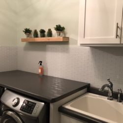 Aspect Tiles Accent Laundry Room’s Clean Look